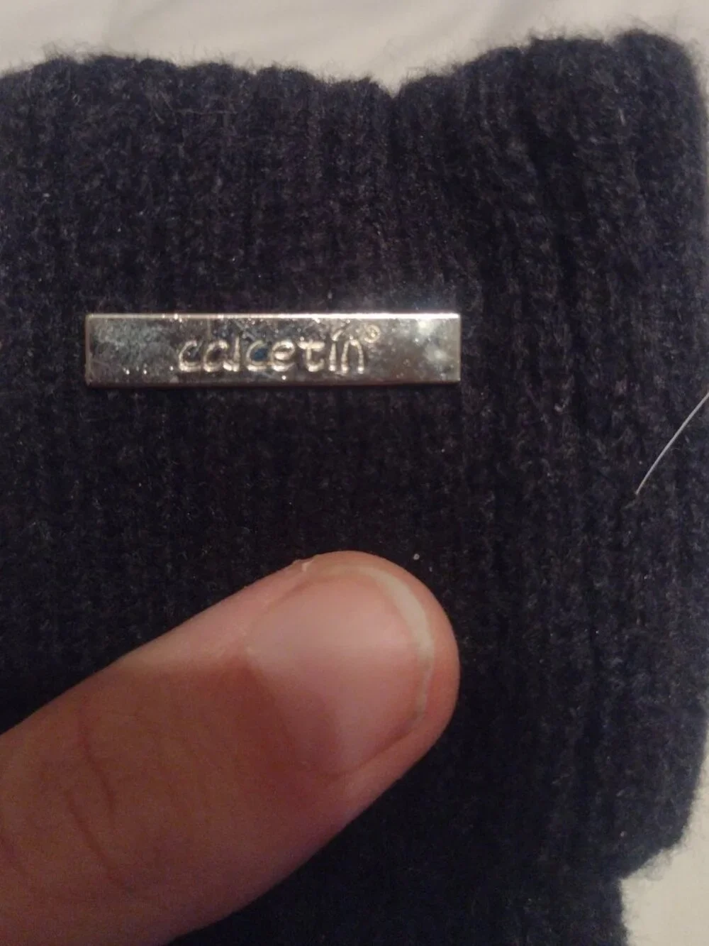 calcetin Black Acrylic Leg Warmers
